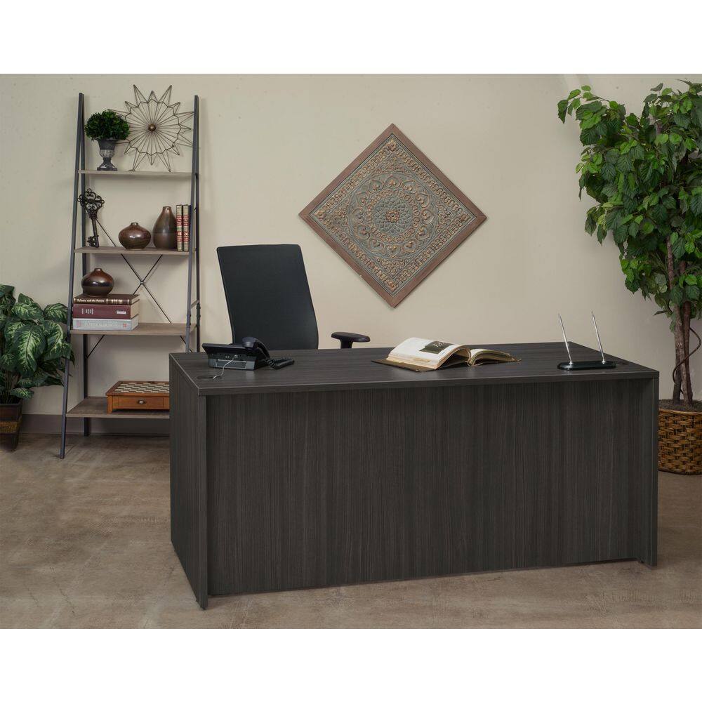 Legacy 60 in x 30 in. Ash Grey Office Desk with Double Pedestal Drawer Unit price history on PriceWatchPro