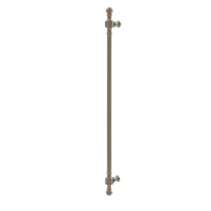Retro Wave Collection 18 in. Center-to-Center Refrigerator Pull in Antique Pewter
