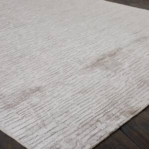 Pearl Grey 3 ft. 6 in. x 5 ft. 6 in. Area Rug