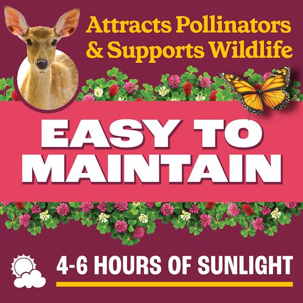 3 lbs. 10,000 sq. ft. Backyard Habitat Seed