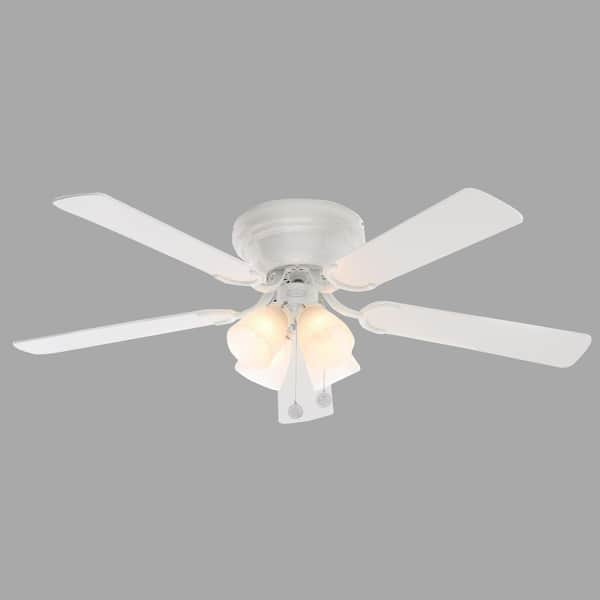 Westinghouse Contempra IV 52 in. Indoor White Finish Ceiling Fan