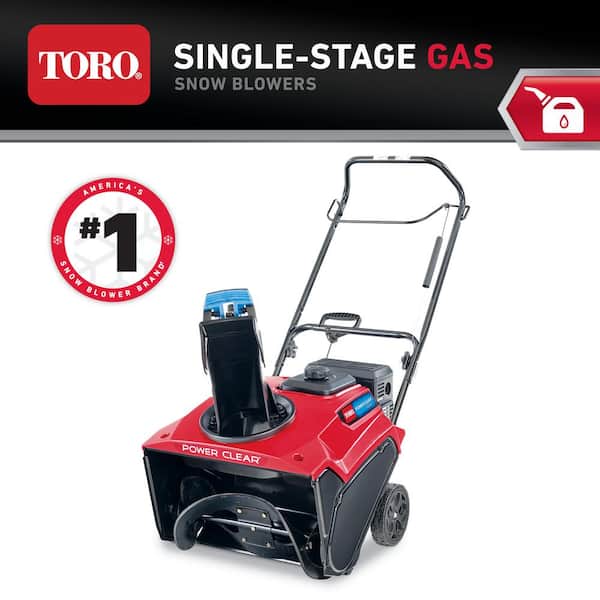 Toro Power Clear 721 E 21 in. 212 cc Single-Stage Self Propelled Electric Start Gas Snow Blower