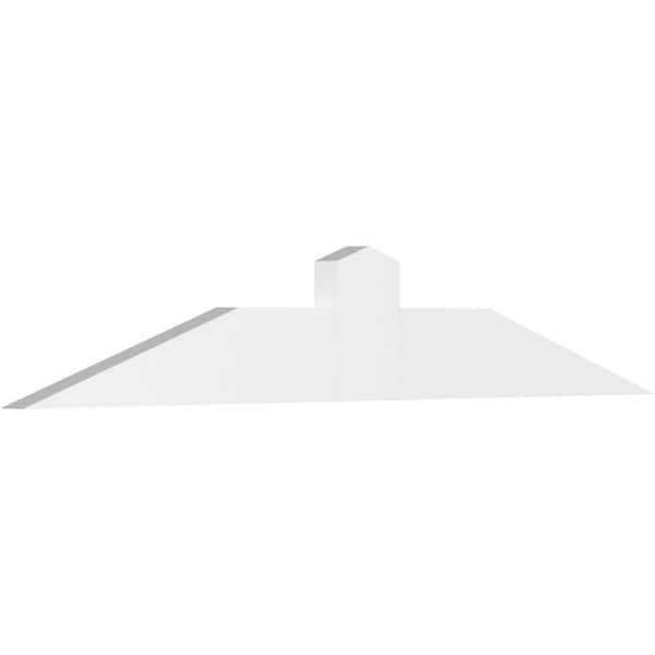 Ekena Millwork Portland 60 in. W x 10 in. H x 2 in. D Signature Polyurethane Bracket