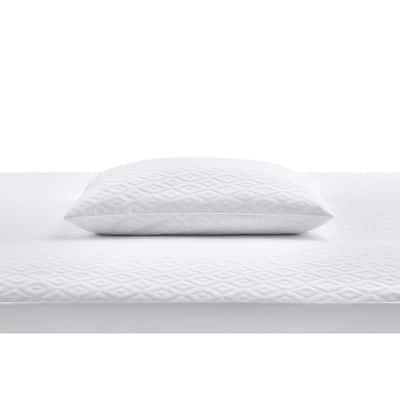 Microban Anti-Microbial White Jumbo Pillow Protector (Set of 2)