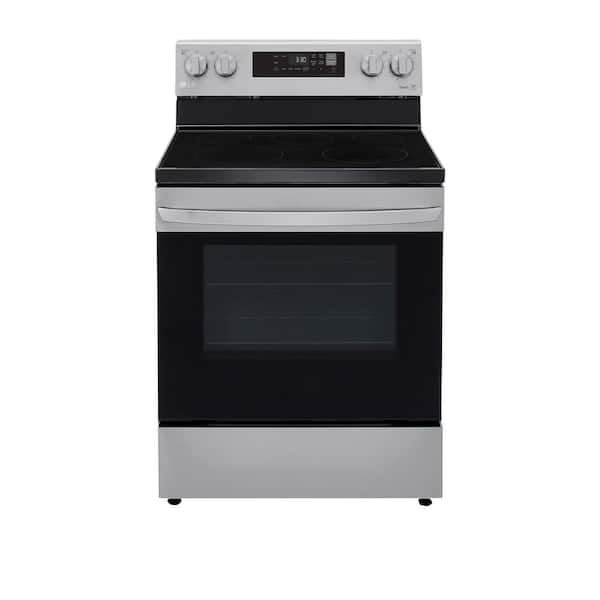 LG Electronics 6.3 cu.ft. Single Oven Electric Range with EasyClean, Wi-Fi Enabled in Stainless Steel