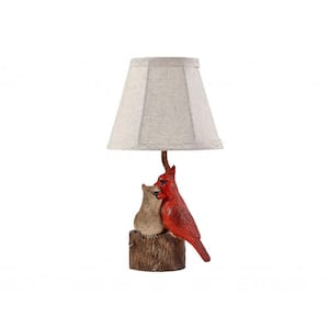 Josephine 13 in. Red Table Lamp