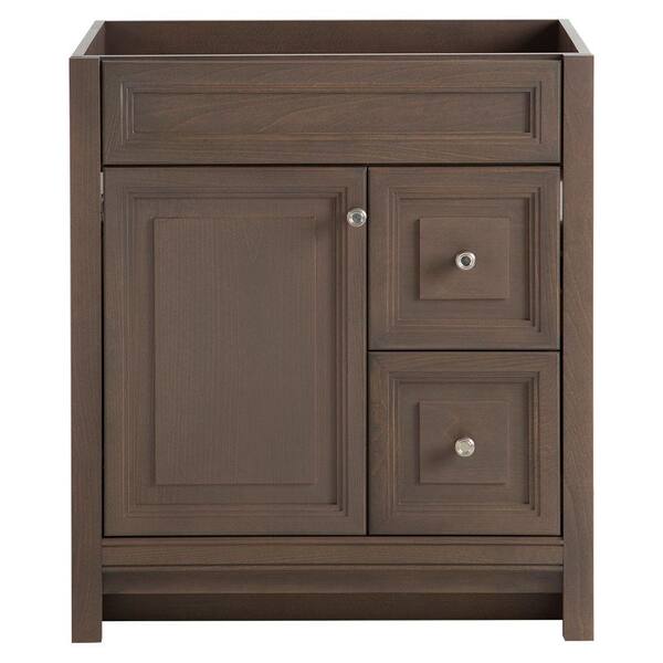 Home Decorators Collection Brinkhill 30 in. W x 34 in. H x 21 in. D Bathroom Vanity Cabinet Only in Flagstone