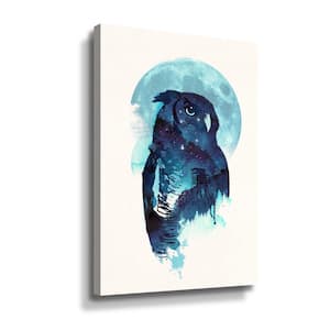 'Midnight Owl' by Robert Farkas Canvas Wall Art