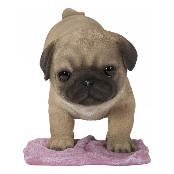 Hi-Line Gift Teacup Pug Puppy Statue