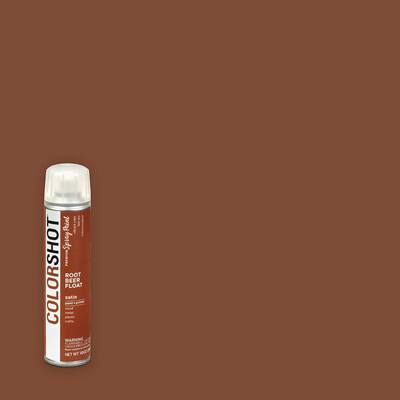 10 oz. Satin Root Beer Float Medium Brown General Purpose Aerosol Spray Paint