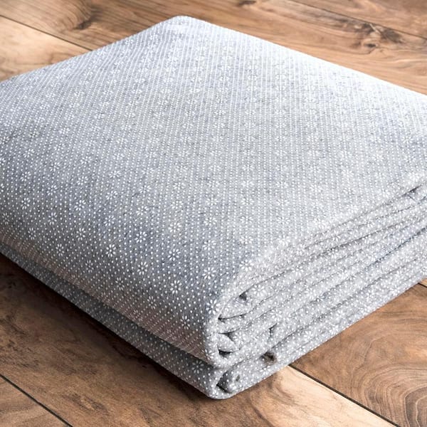 Premium 6 ft. Round Eco Friendly Non-Slip Dual Surface 0.15 in. Rug Pad
