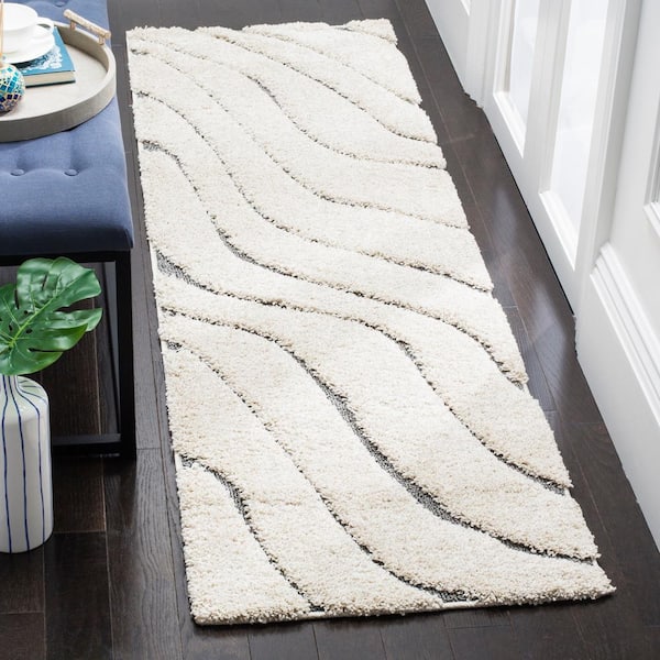 SAFAVIEH Advance Ultra Non-Slip Grid Rug Pad, White, 3' x 5' (Set of 2) 