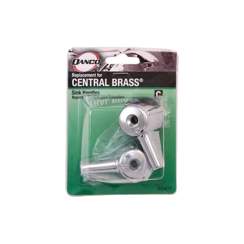 Chrome Lever Faucet Handles for Bathroom and Kitchen