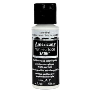 Americana 2 oz. Black Tie Satin Multi-Surface Acrylic Paint