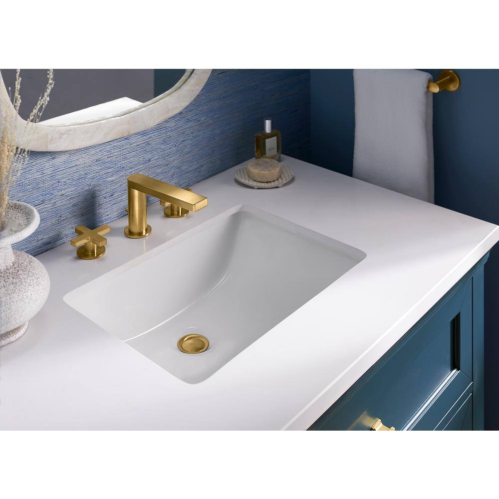 Charlemont 36" Tidal Blue Vanity with Quartz Top
