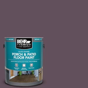 1 gal. #S100-7 Medieval Wine Gloss Enamel Interior/Exterior Porch and Patio Floor Paint