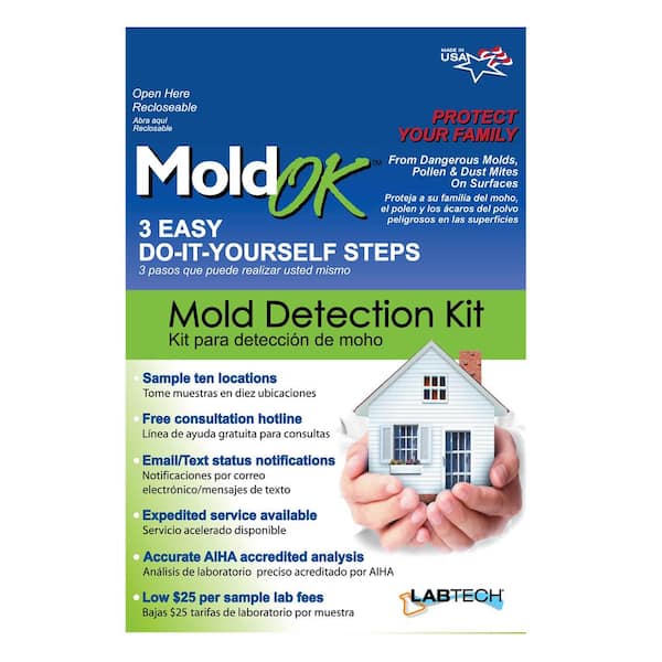 LABTECH Mold Detection Test Kit LT5120 - The Home Depot