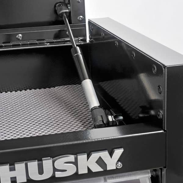 Husky - 27 in. Clear View 8-Drawer Tool Chest and Cabinet Set