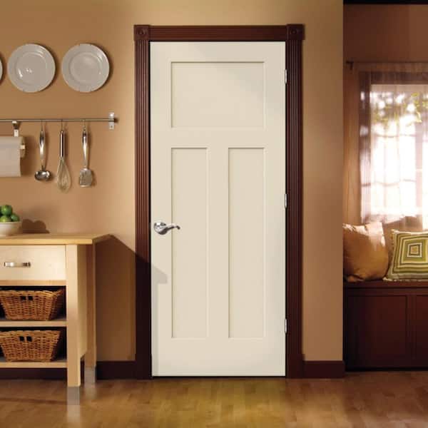 MMI DOOR 32 in. x 80 in. Craftsman Left-Hand Primed Composite 20