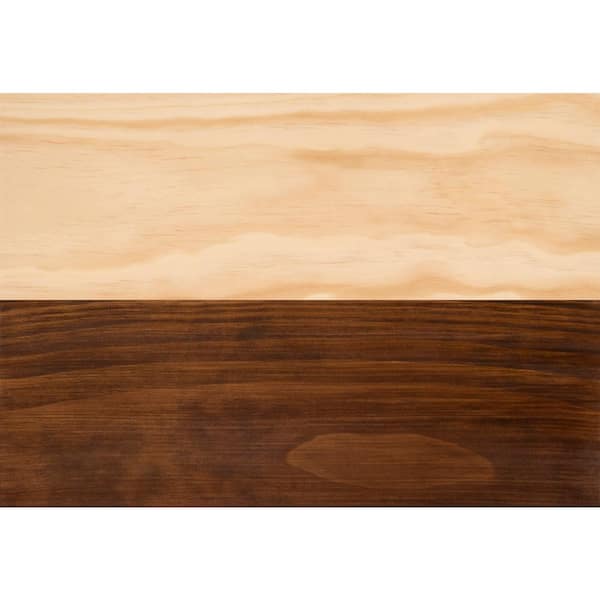 Stain & Polyurethane, Water-Based, Dark Walnut, 1-Qt.