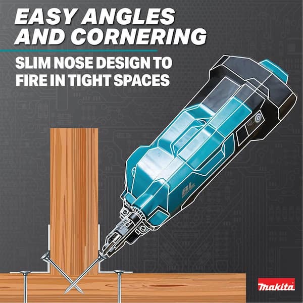 Makita 18V LXT Lithium-Ion 2-1/2 in 30 degree Brushless Cordless