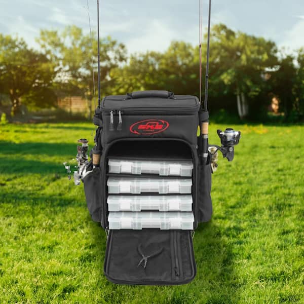 SKB Tak-Pak Backpack with Wheels, Removable Straps, and