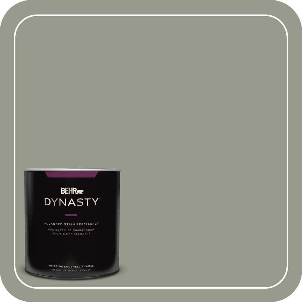 1 qt. #MQ6-21 Hunters Hollow One-Coat Hide Eggshell Enamel Interior Stain-Blocking Paint and Primer price history on PriceWatchPro