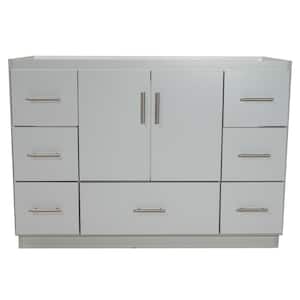 Slab 48 in. W x 21 in. D x 34.5 in. H Bath Vanity Cabinet without Top in Dewy Morning