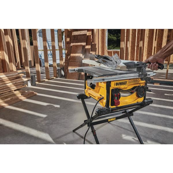 13 Amp 8-1/4 in. Compact Portable Corded Jobsite Table Saw (No Stand)
