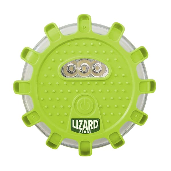 LIZARD FLARE 9 Mode Ultra Bright LED Roadside Emergency Flare without Flame