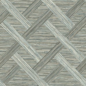 Java Weave Driftwood Vinyl Peel and Stick Wallpaper Roll (Covers 30.75 sq. ft.)