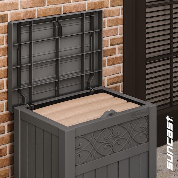 Trellis 22 Gal. Plastic Deck Box