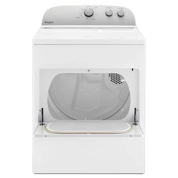 7.0 cu. ft. 120-Volt White Gas Vented Dryer with AUTODRY Drying System