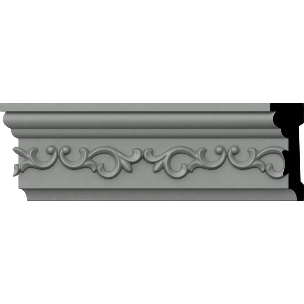 Versailles White Polyurethane Decorative Chair Rail Moulding