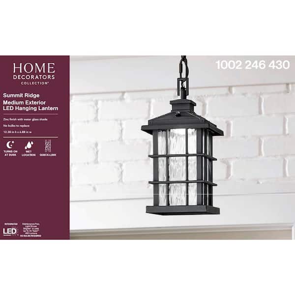 Home Decorators Summit Ridge Collection Zinc Outdoor Integrated LED for sale online