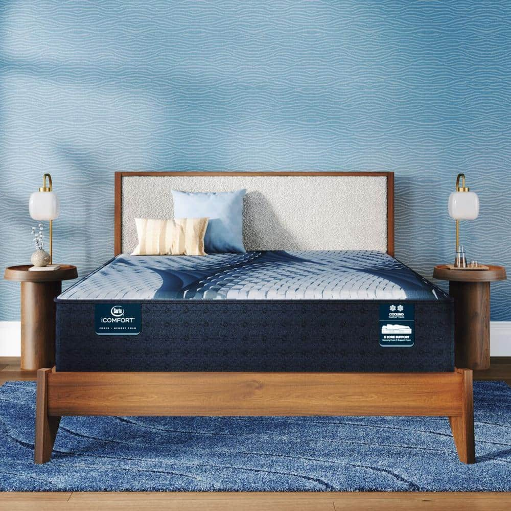 Serta iComfort Iona Twin XL Medium 13 in. Low Profile Mattress Set