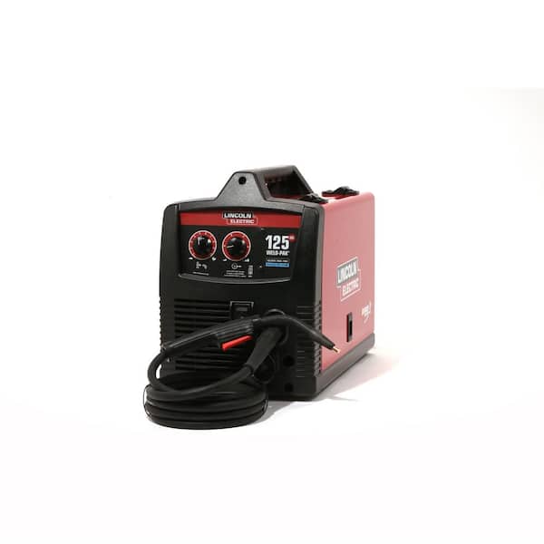 Lincoln Electric 125 Amp Weld-Pak 125 HD Flux-Cored Welder with Magnum 100L Gun, Flux-Cored Wire, 115V