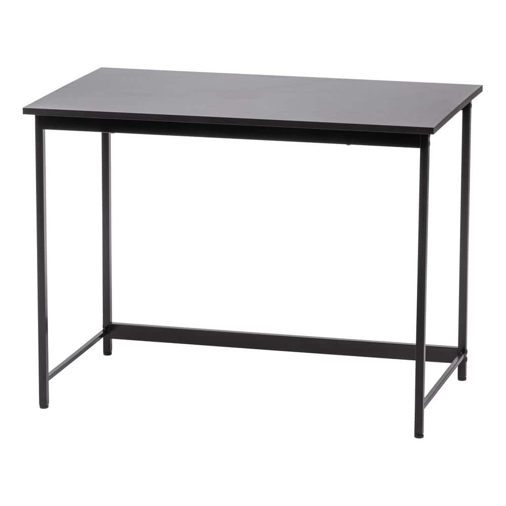 Black MDF and Metal 39" Gaming and Office Desk