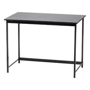 15.74 in. W OWD-1060 Simple Design, Basic Computer Desk Laptop Table, Office Desk, Black Study Table