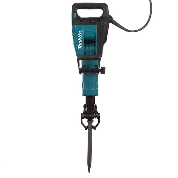 Makita 14 Amp 1-1/8 in. Hex Corded Variable Speed 35 lb. Demolition Hammer  w/ Soft Start, LED, (1) Bull Point and Hard Case HM1307CB The Home Depot