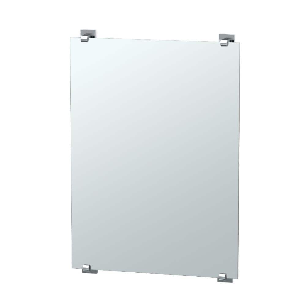UPC 011296159501 product image for Elevate 32 in. x 22 in. Frameless Mirror in Chrome | upcitemdb.com