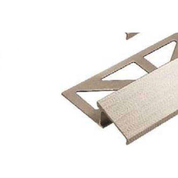 DURAL DURATRANS TR 0.375 in. D x 98.5 in. W x 98.4 in.L Alum Hi-Gloss Anod Anod Brshed Nckl/Ttnium Molding and Transition Trim