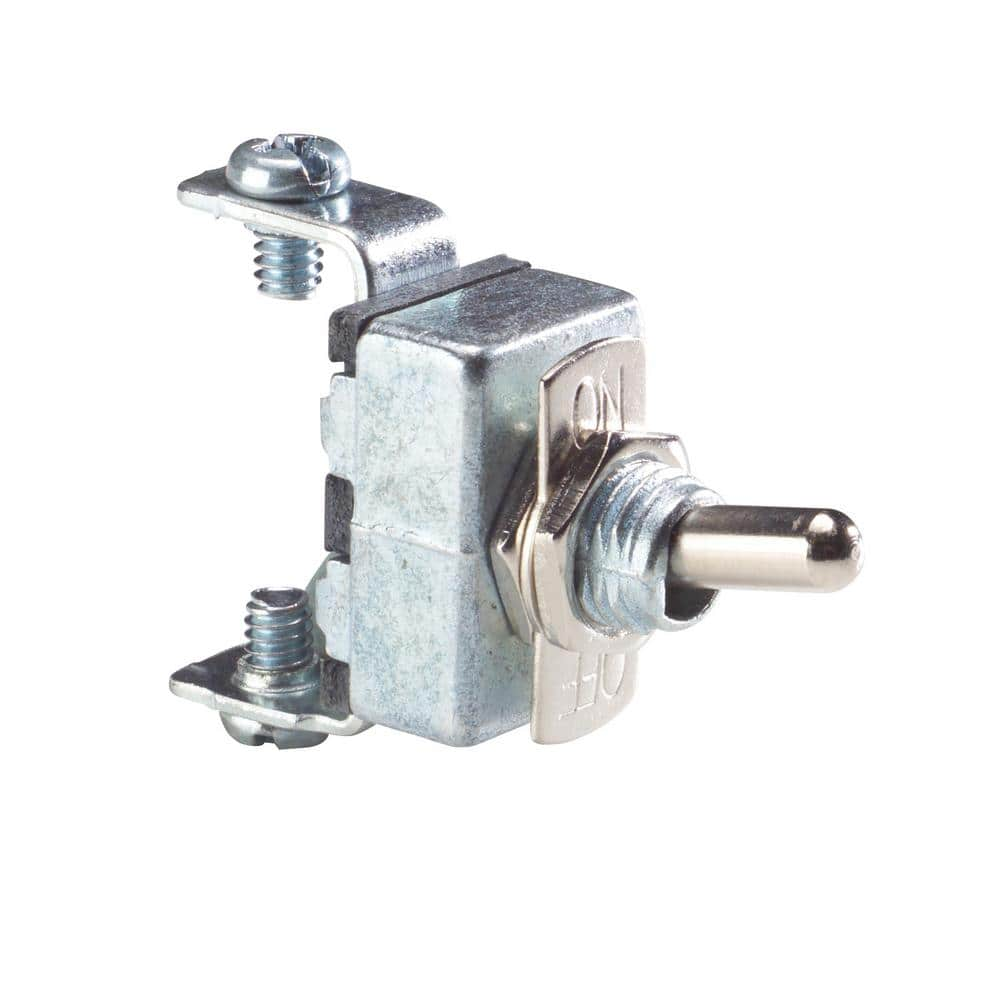 Calterm 15 Amp OFF-ON Nickel Toggle Switch