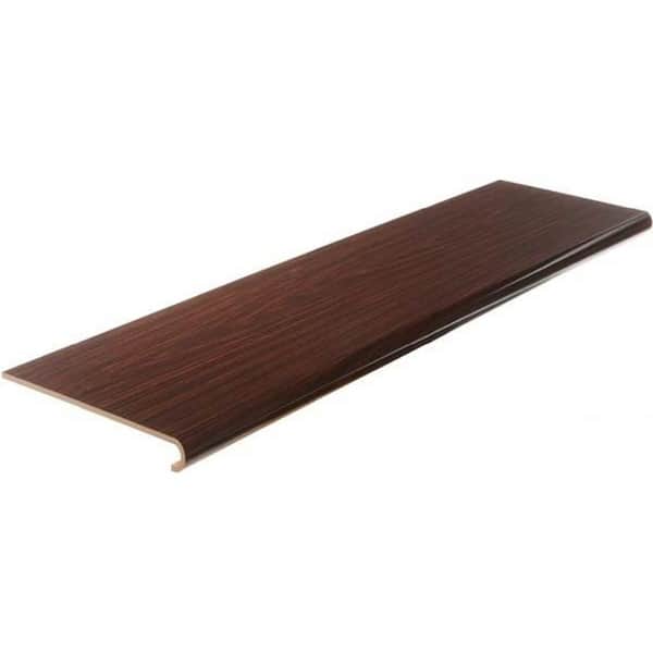 Cap A Tread Eagle Peak Hickory 47 in. Length x 12-1/8 in. D x 1-11/16 in. Height Laminate Right Return to Cover Stairs 1 in. Thick