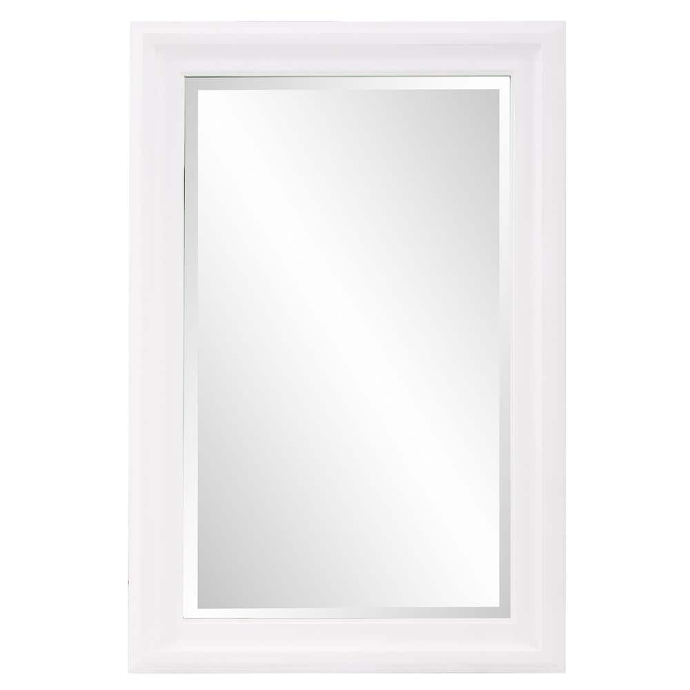 Reviews for Marley Forrest Medium Rectangle Antique Silver Beveled Glass  Classic Mirror (24 in. H x 36 in. W)