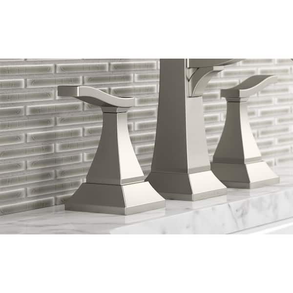 Truss 8 in. Widespread 2-Handle Bathroom Faucet in Vibrant Brushed Nickel Truss 8 in. Widespread 2-Handle Bathroom Faucet in Vibrant Brushed Nickel
