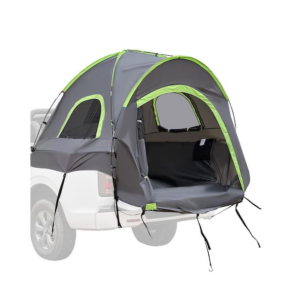 VEVOR Pickup Truck Tent, Fit 6.4-6.7 ft. Truck Tents for Camping, Waterproof PU2000 2-3 Person Sleeping Truck Bed Tent