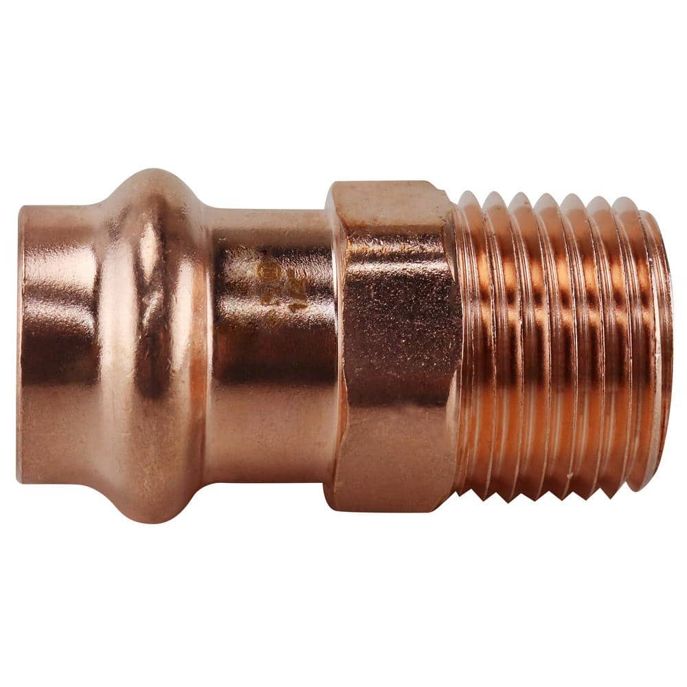 1/2 in. x 1/2 in. Copper Press x MNPT Male Adapter price history on PriceWatchPro