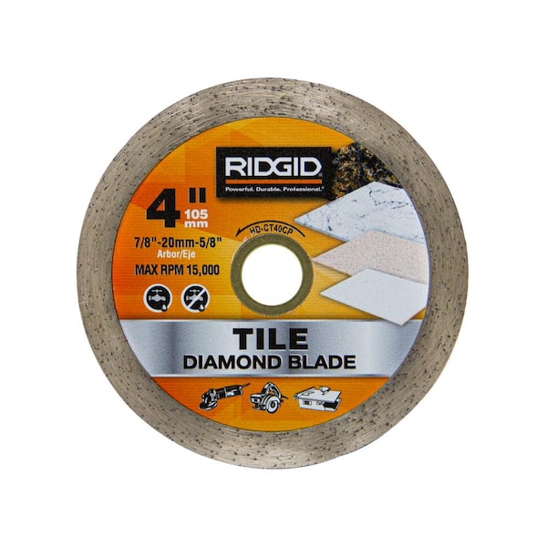 RIDGID 4 in. Continuous Diamond Blade