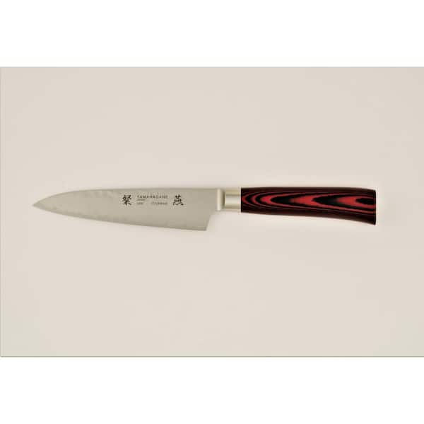 Fiskars Hard Edge 4.29 in. Stainless Steel Partial Tang Stamped Edge Paring  Knives, Single 1051762 - The Home Depot